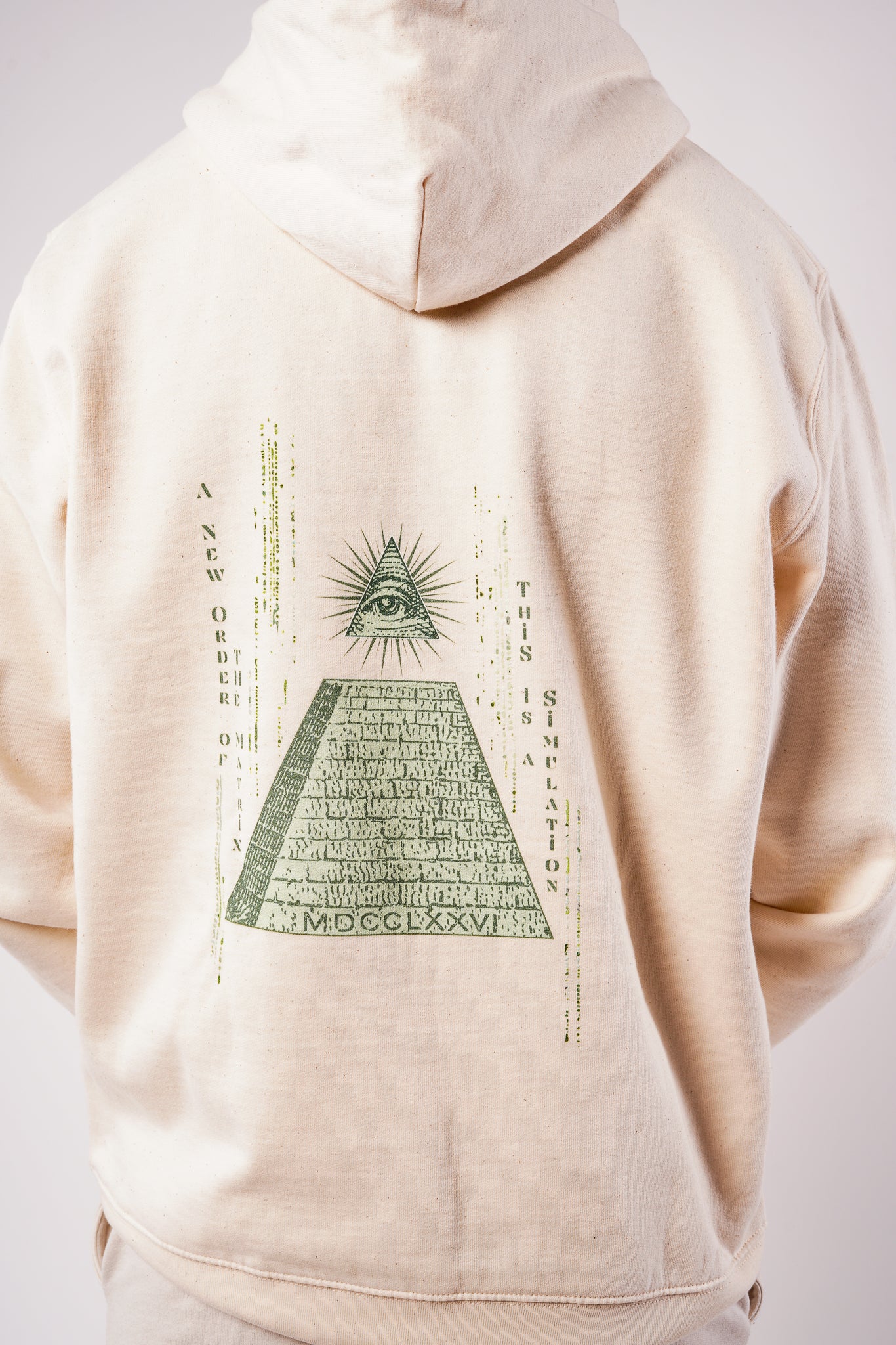 🔥 This Is a Simulation - Organic Hoodie