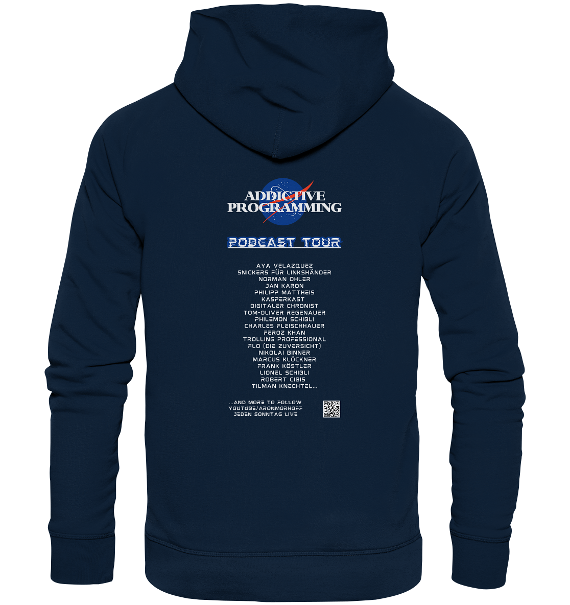 Addictive Programming Meme Flat Earth - Organic Hoodie