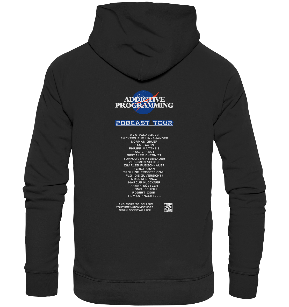 Addictive Programming Meme Logo v2 - Organic Hoodie