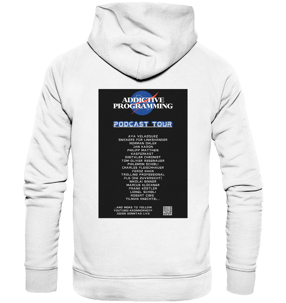 Addictive Programming Meme Logo v2 - Organic Hoodie