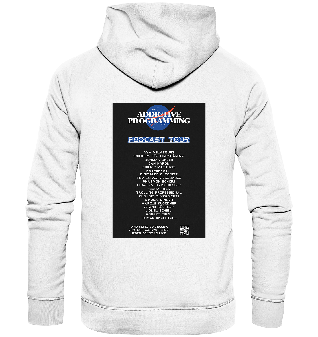 Addictive Programming Meme Flat Earth - Organic Hoodie