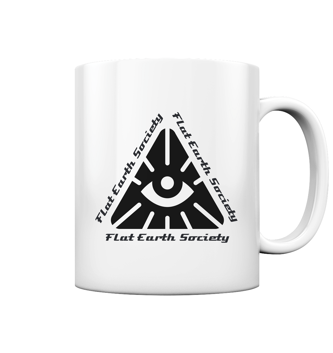 Flat Earth Society - Tasse glossy